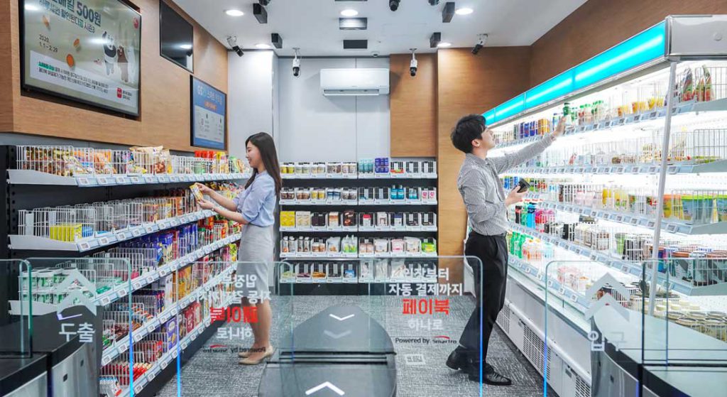 راه اندازی فروشگاه هوشمند بردارو برو در کره جنوبی